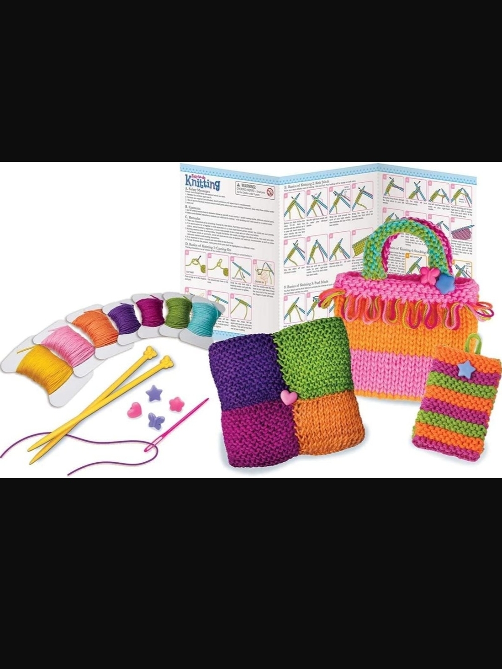 Knitting Arts Kit Easy To Do - Picture 6 of 7